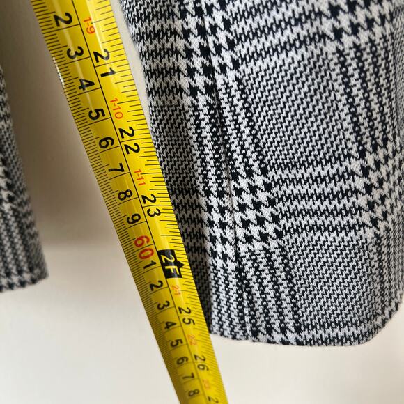 Anthropologie X Maeve Straight Wide Leg Plaid Pants Multicolor Size XL 33"x26" - Picture 6 of 8